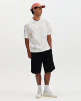 Milton - Ecru Sun Doodle Organic Cotton Graphic T-Shirt
