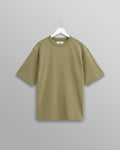 Milton - Khaki Green Organic Compact Cotton T-Shirt