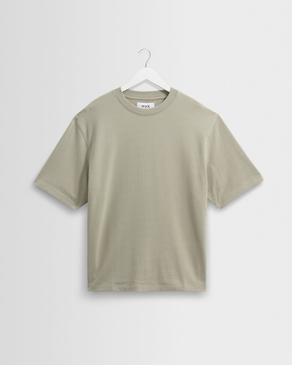 Milton Light Sage Organic Emorised Cotton T Shirt