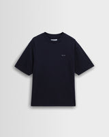 Milton - Navy Varsity Applique Graphic T-Shirt
