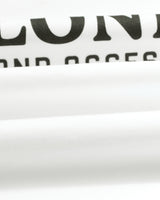 wax london men's Milton - Off White Stacked Text Graphic Organic Cotton T-Shirt