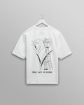Milton - White Daffodil Graphic Organic Cotton T-Shirt
