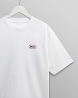 men's wax london Milton - White Getaway Graphic Organic Cotton T-Shirt