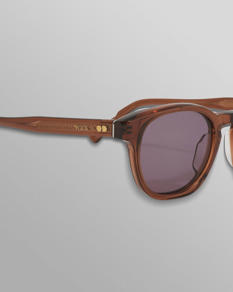 wax london Morris Sunglasses Truffle