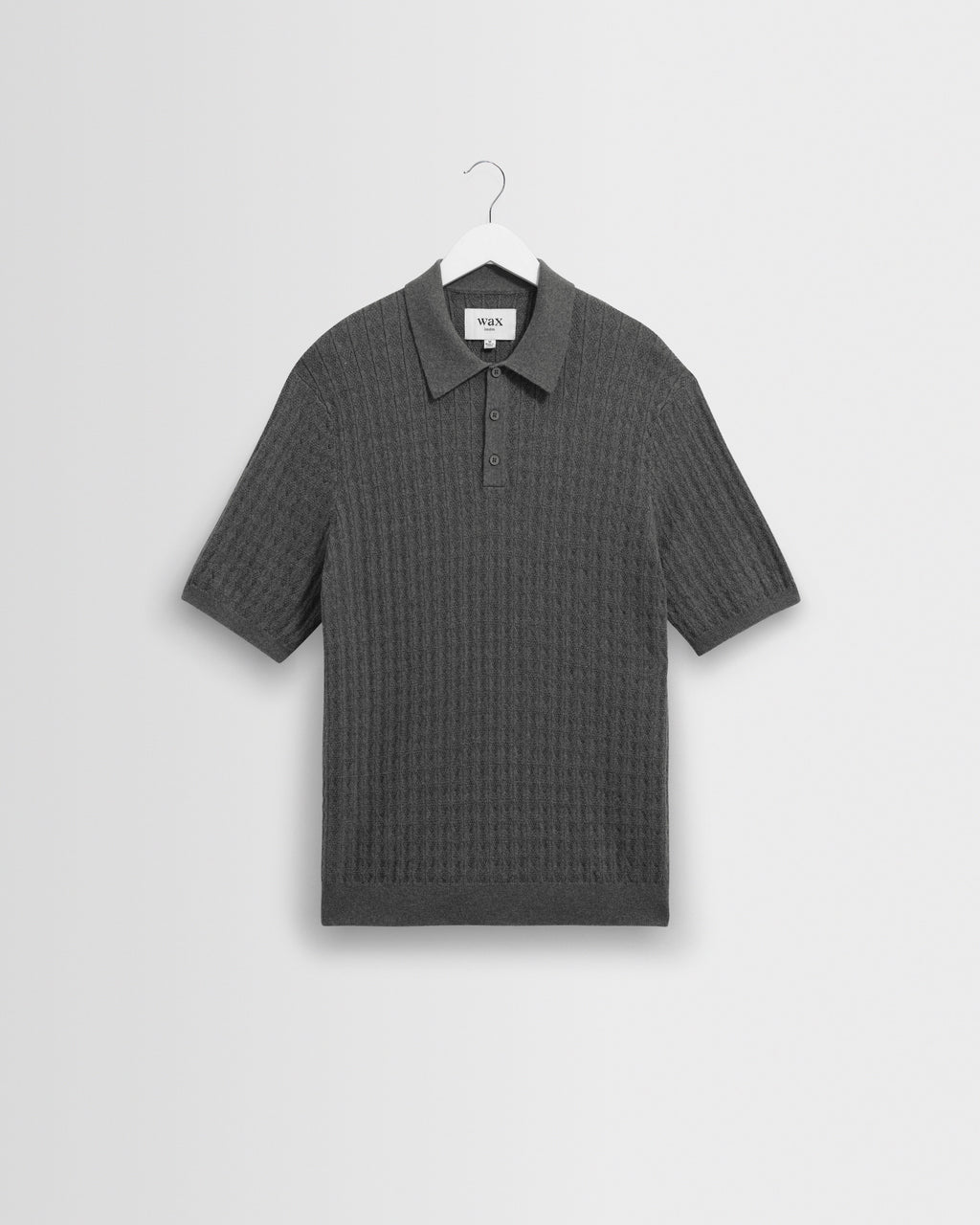 Naples Marl Diamond Stripe Knitted Polo