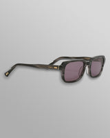 wax london Nelson Sunglasses Brushed Charcoal