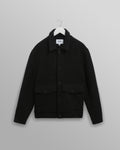 Newgate - Black Melange Wool Jacket