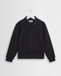 Newington - Anthrazitfarbenes Sweatshirt mit angerautem Fleece-Innenteil