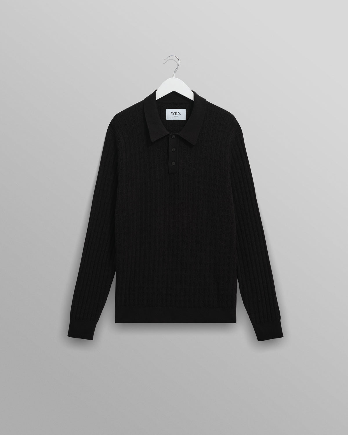 トップス TTT_MSW Diamond Knit Polo black L TTT_MSW - TTT MSW 23ss DIAMOND KNIT POLO BLACK XLの通販 by