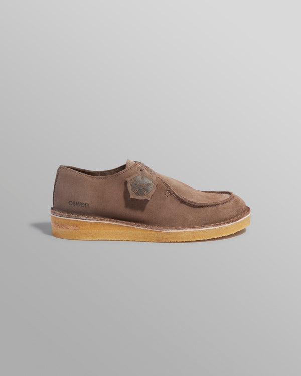 wax london Oswen Ewaldi Low Shoes Taupe Suede