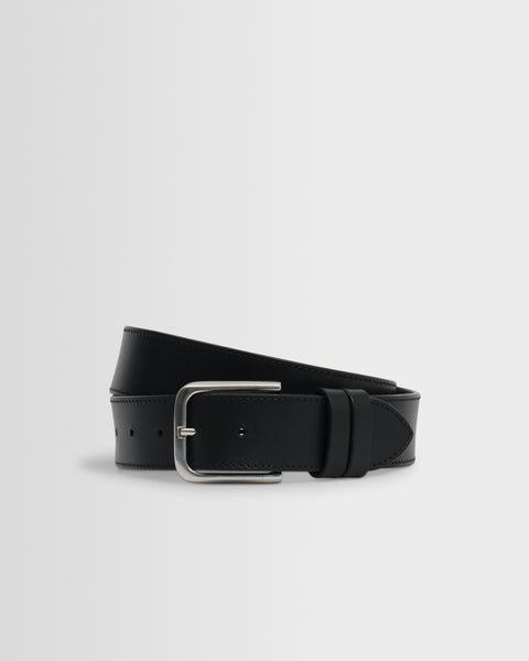 Paton - Black Leather Belt