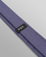 wax london Pavillion - Mid-Blue Linen Tie