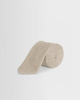 wax london men's Pavillion - Natural Linen Tie
