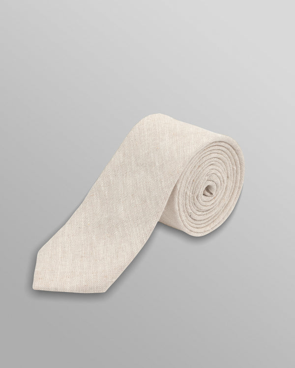 wax london Pavillion - Natural Linen Tie