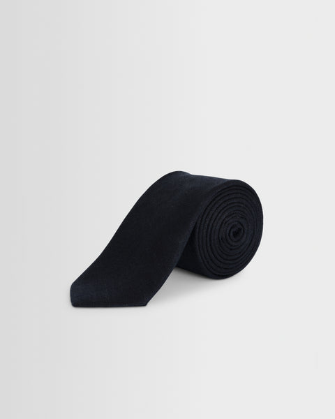 Pavillion - Navy Linen Tie