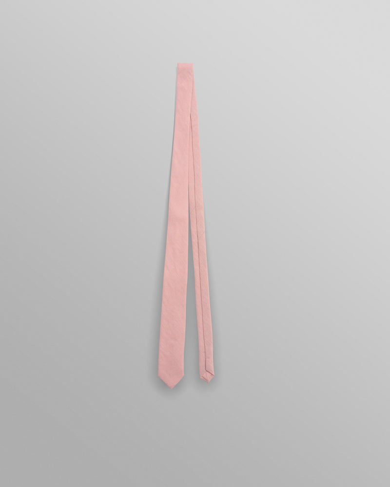 wax london Pavillion - Pale Pink Linen Tie