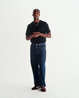 Felix - Vintage 90s Blue Wash Loose Fit Denim Jeans