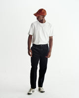Aubyn - Navy Soft Corduroy Pleated Trousers