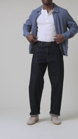Felix - Rinse Wash Selvedge Loose Fit Denim Jeans
