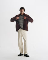 Mount - Brown Reversible Bobble Wool Overshirt