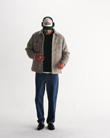 Mount - Natural Reversible Boucle Wool Overshirt