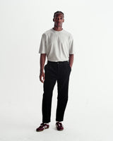 Aubyn - Black Soft Corduroy Pleated Trousers