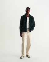 Hays - Dark Green Structured Waffle Overshirt