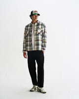 Whiting - Ecru And Multicolour Jazz Weave Overshirt