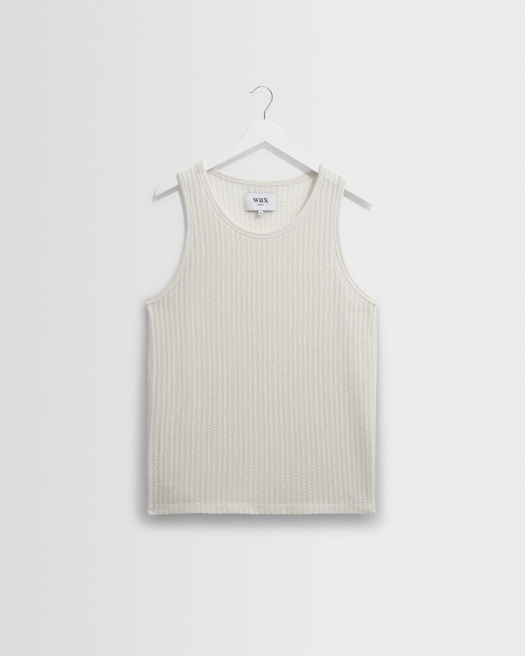 Prim Ecru Open Knit Vest