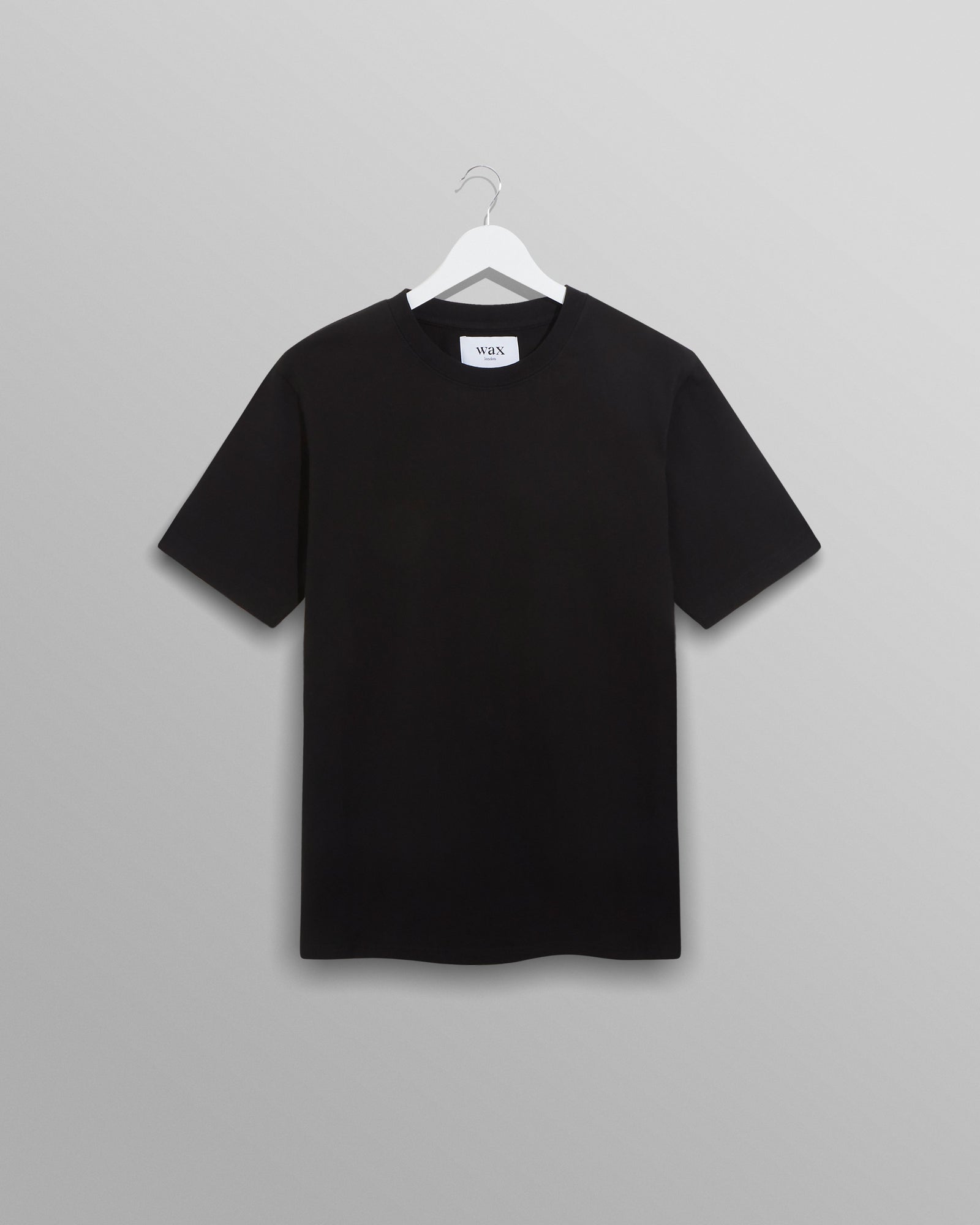 Plain black cotton shirt hotsell