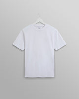 wax london Reid - White Organic Cotton T-Shirt