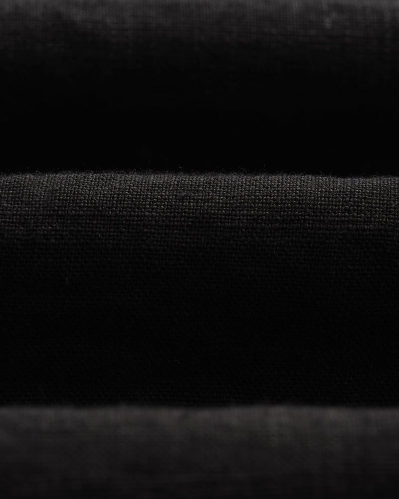 wax london Ren Shirt Black Linen