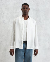 wax london Rove - White Linen Shirt