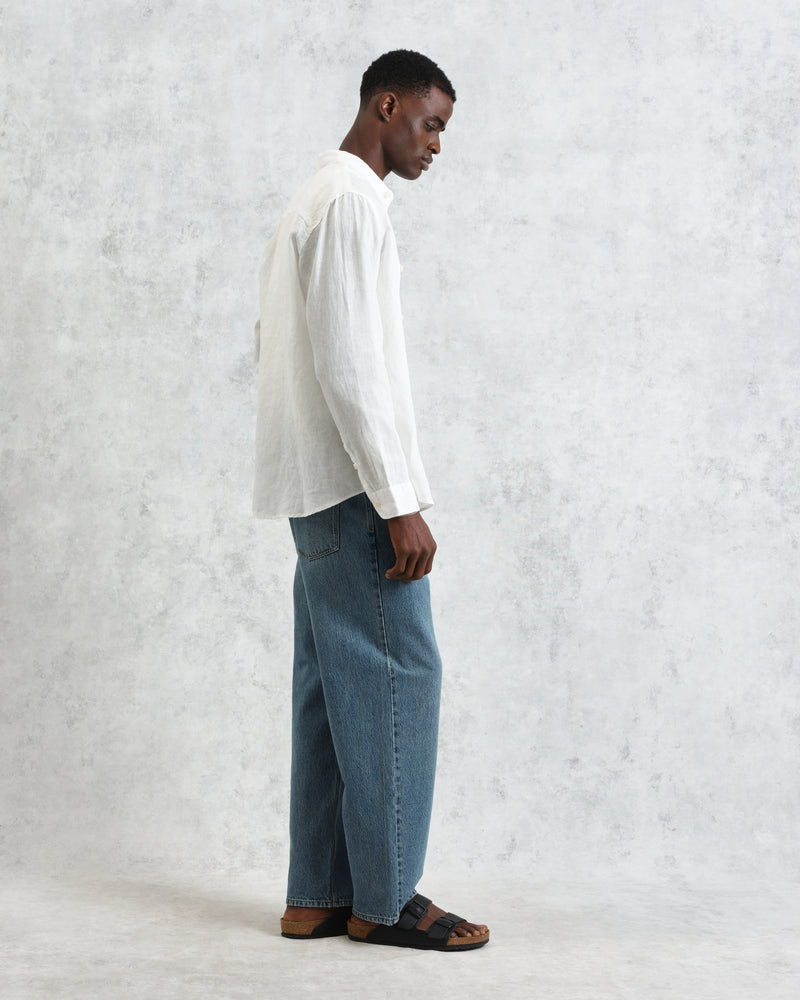 wax london Rove - White Linen Shirt