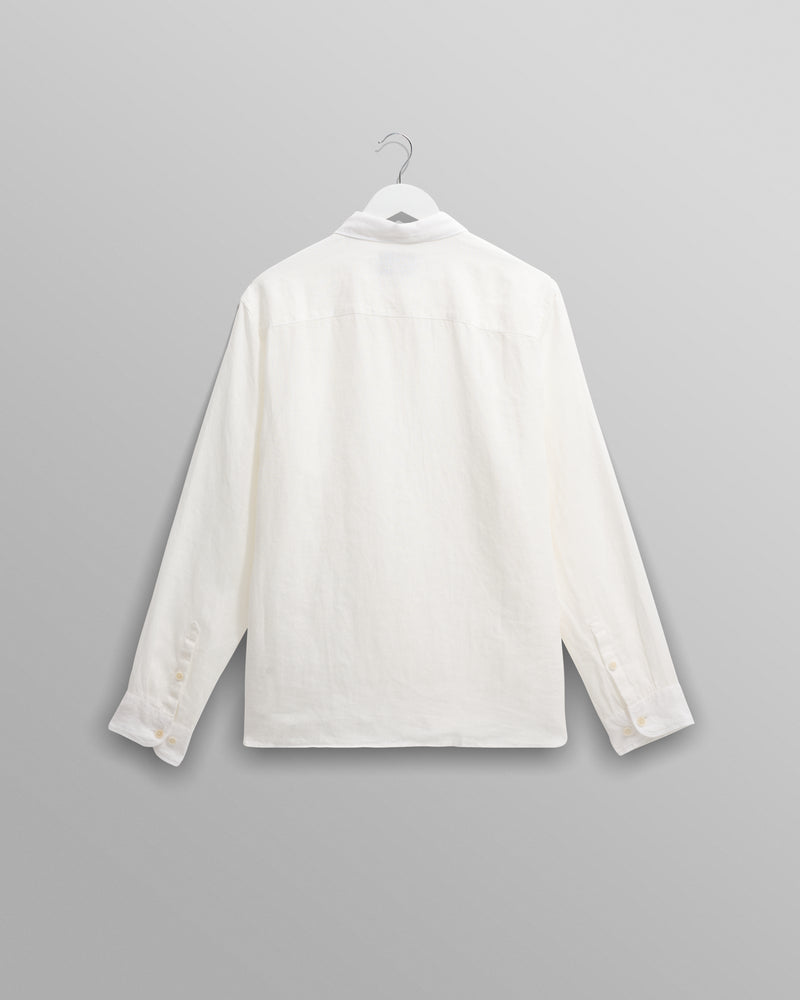 wax london Rove - White Linen Shirt