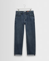Russell - Mid Blue Wash Selvedge Straight Fit Denim Jeans