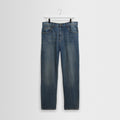 Russell - Mid Blue Faded Vintage Straight Fit Denim Jeans