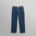 Russell - Mid Blue Straight Fit Denim Jeans