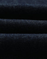 wax london men's Russell - Rinse Wash Selvedge Straight Fit Denim Jeans