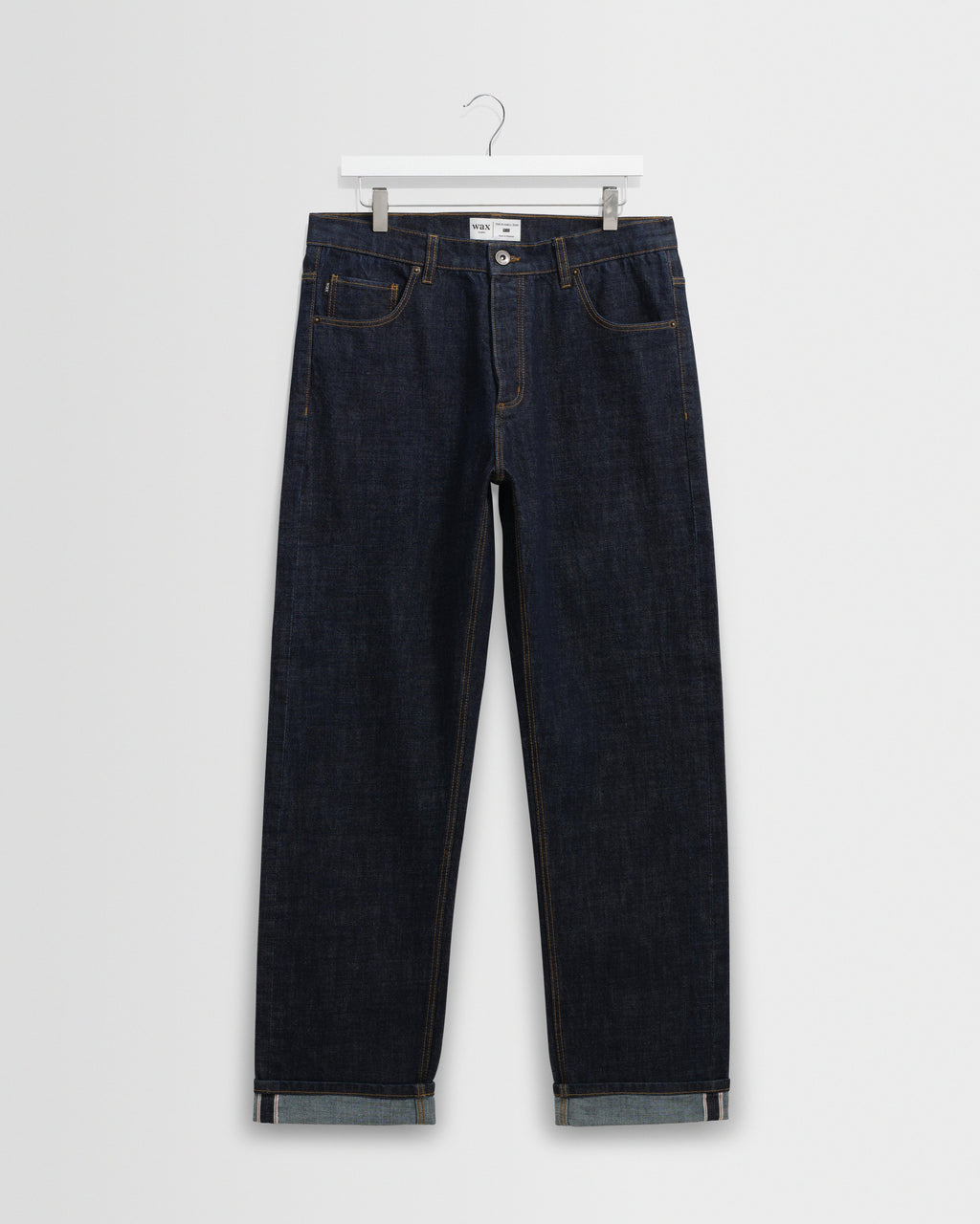 Russell Rinse Wash Selvedge Straight Fit Denim Jeans