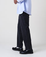 wax london men's Russell - Washed Black Straight Fit Denim Jeans