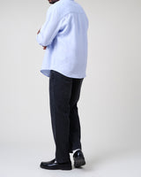 wax london men's Russell - Washed Black Straight Fit Denim Jeans