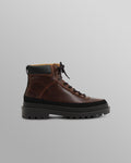 S.T. Valentin - Brown Smooth Leather Outset Boot