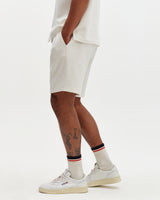 Sam - Ecru Textured Waffle Shorts