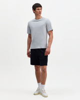 Sam - Navy Textured Waffle Shorts