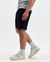 Sam - Navy Textured Waffle Shorts