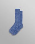 Sandwell - Blue Twisted Cotton Socks