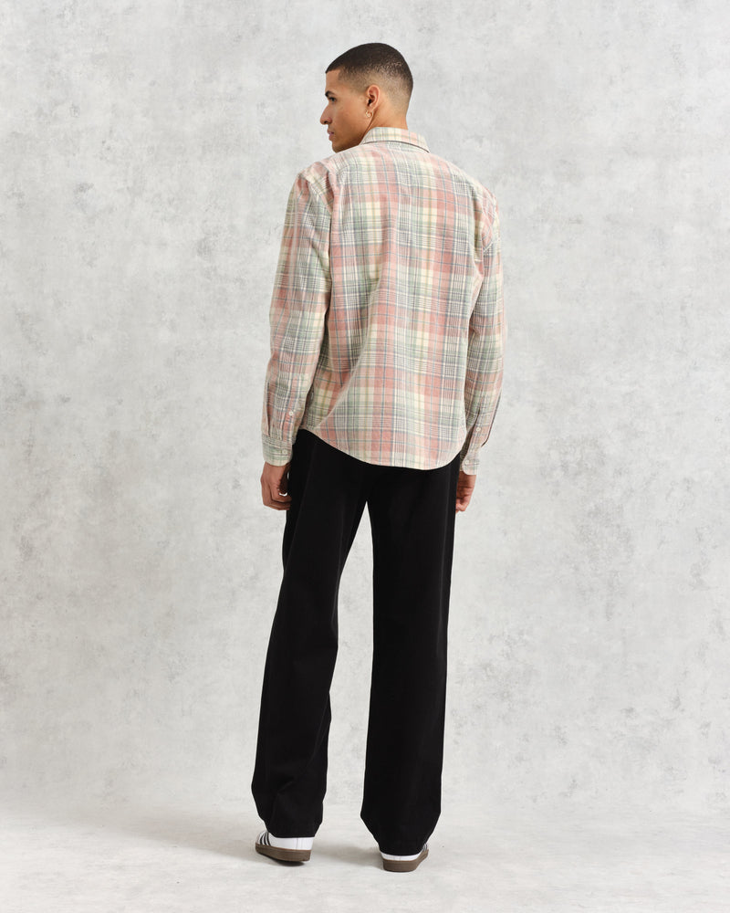 wax london Shelly Shirt Pink/Sage Cord