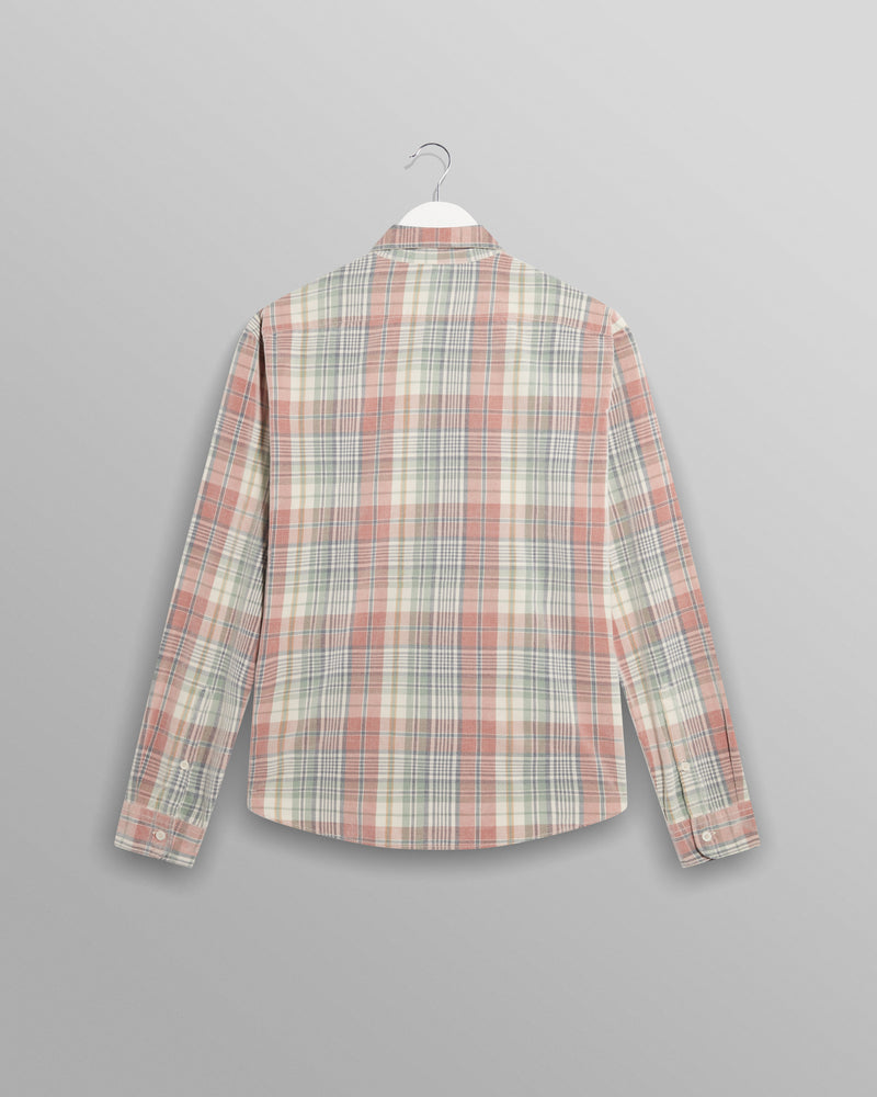 wax london Shelly Shirt Pink/Sage Cord