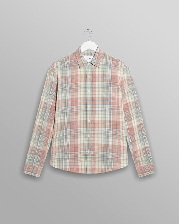 wax london Shelly Shirt Pink/Sage Cord